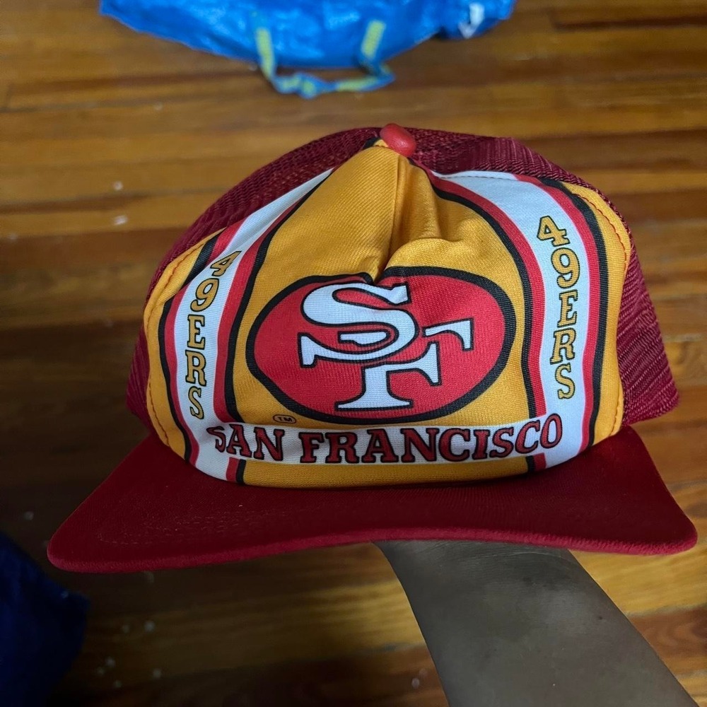 1980s San Francisco 49ers Trucker Snapback Hat